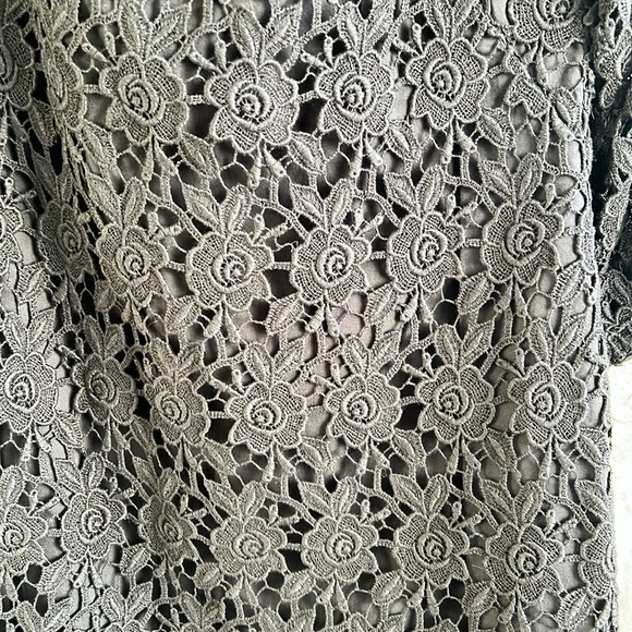 White House Black Market Lace Eyelet Mini Dress - Picture 4 of 10